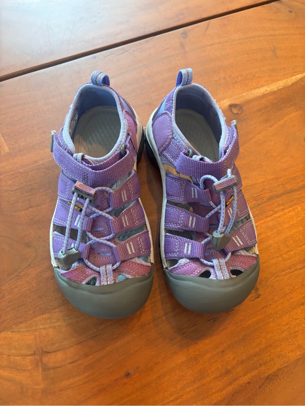 Kids Purple Keens Girls Size 1